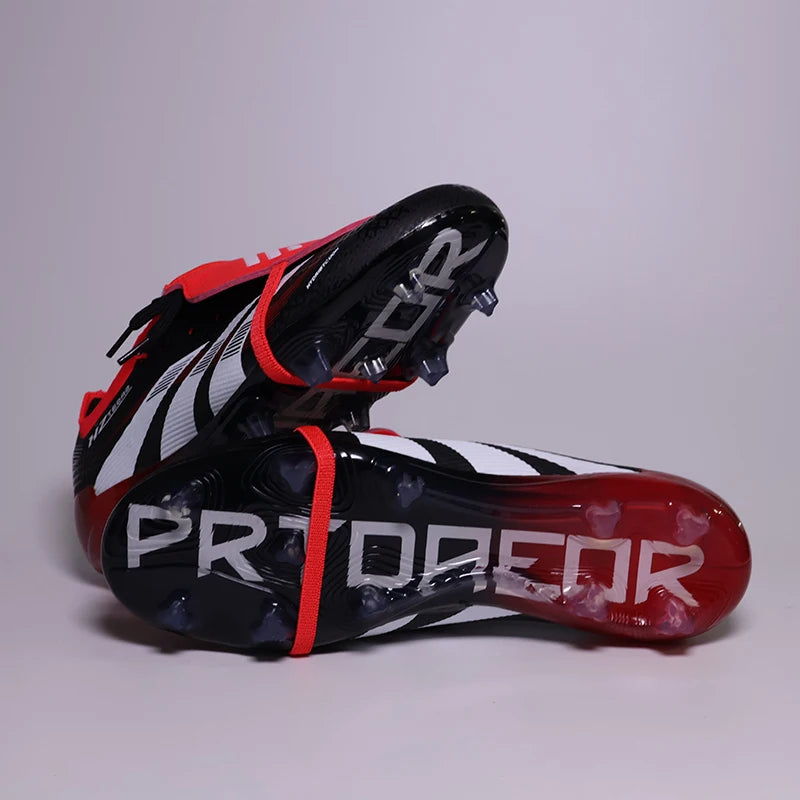 2502 Pro Mens Soccer Shoes Laceless TF/FG Training Football Sneakers Non-slip Youth Turf Soccer Cleats Chuteira Campo 35-45