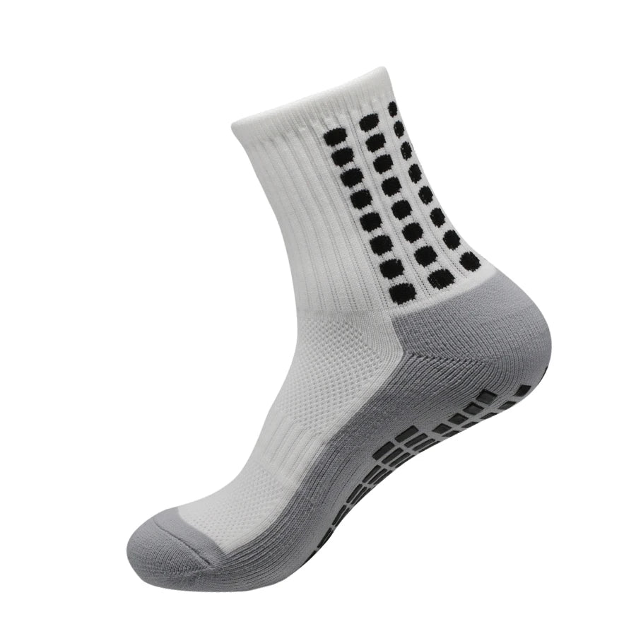 4PCS Set Non-Slip Viscose Football Socks with Drawstring Bag for Men & Women Outdoor Sports Running Basketball Leg Bandage