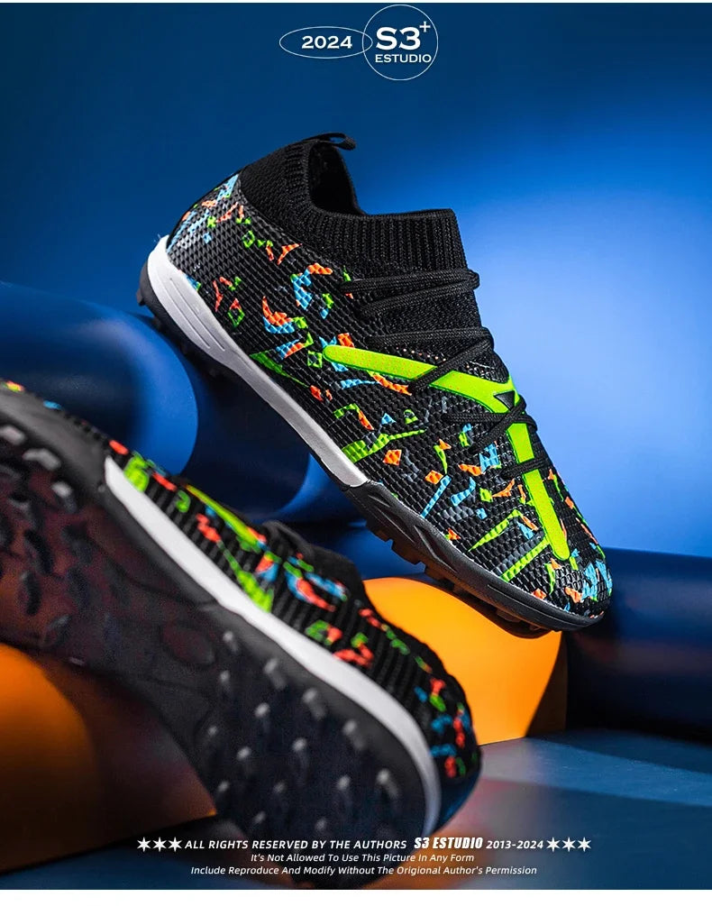 Men Football Shoes Society Soccer Shoes Sneaker Non Slip Professional Training Women Indoor Cleats Sports Wear Football Boots