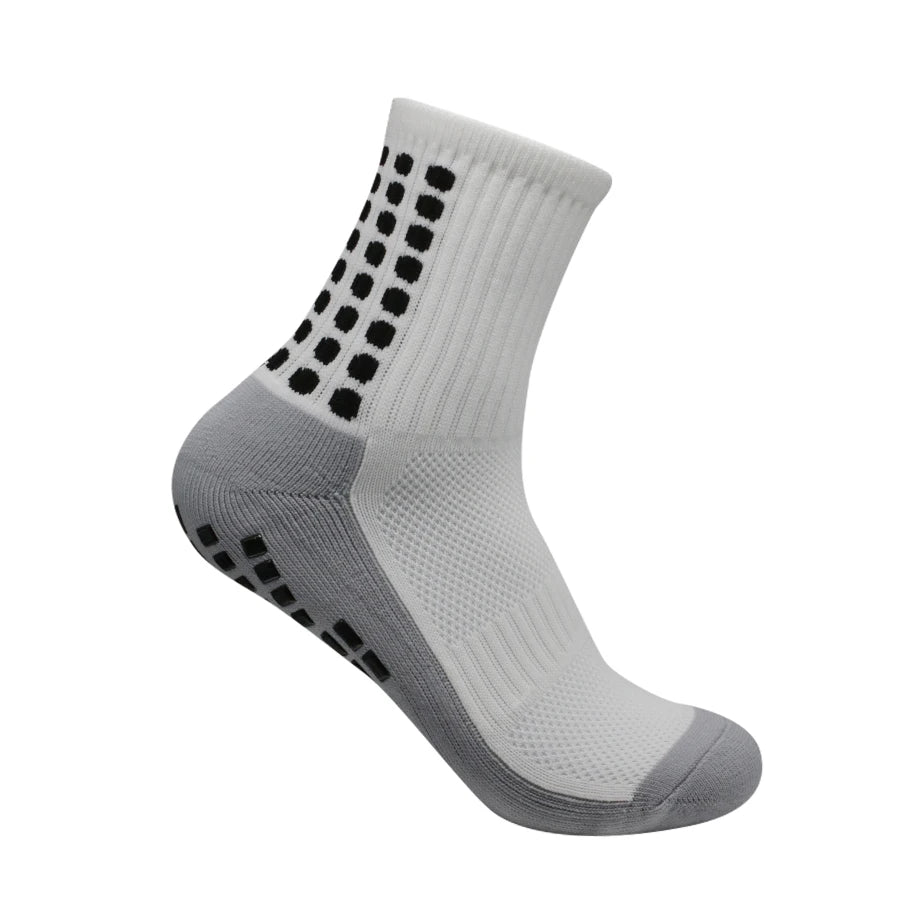 4PCS Set Non-Slip Viscose Football Socks with Drawstring Bag for Men & Women Outdoor Sports Running Basketball Leg Bandage