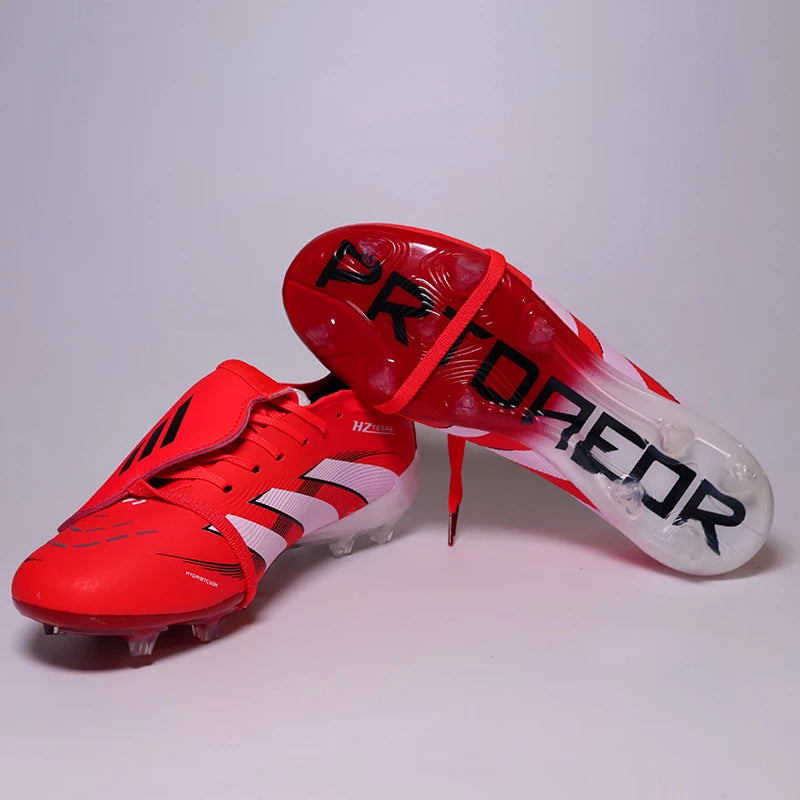 2502 Pro Mens Soccer Shoes Laceless TF/FG Training Football Sneakers Non-slip Youth Turf Soccer Cleats Chuteira Campo 35-45