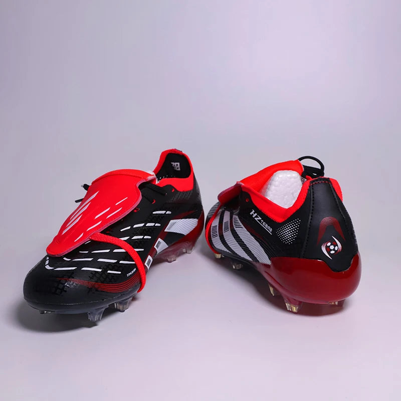 2502 Pro Mens Soccer Shoes Laceless TF/FG Training Football Sneakers Non-slip Youth Turf Soccer Cleats Chuteira Campo 35-45