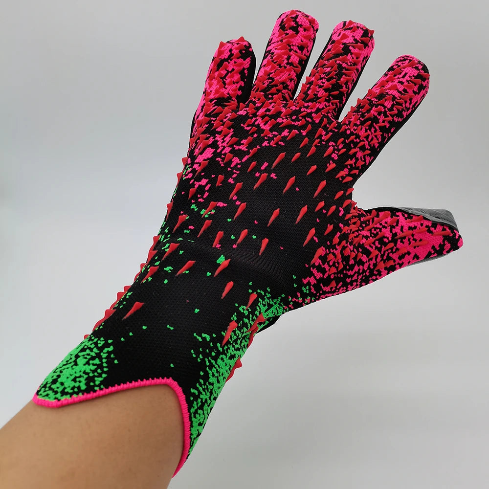 Kids Adults Football Goalkeeper Gloves Thickened Latex Professional Protection Non-Slip Soccer Goalie Goalkeeper Football Gloves