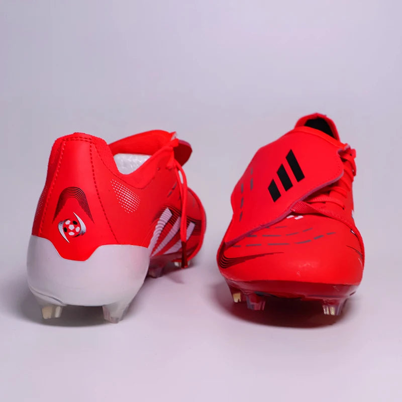 2502 Pro Mens Soccer Shoes Laceless TF/FG Training Football Sneakers Non-slip Youth Turf Soccer Cleats Chuteira Campo 35-45