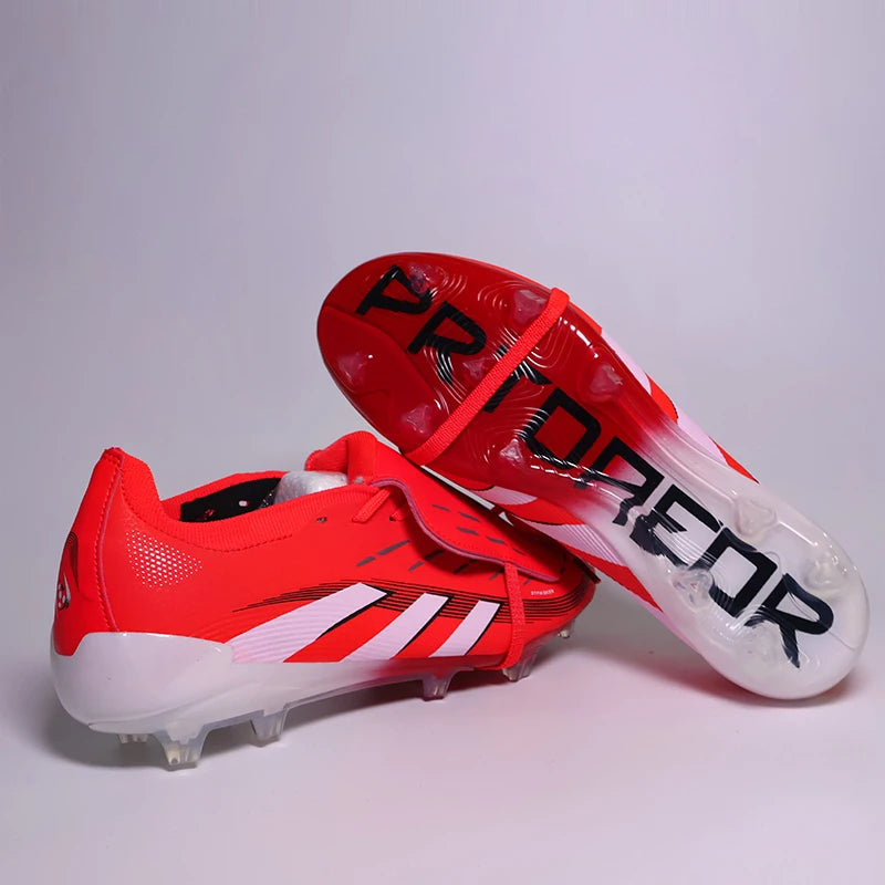 2502 Pro Mens Soccer Shoes Laceless TF/FG Training Football Sneakers Non-slip Youth Turf Soccer Cleats Chuteira Campo 35-45