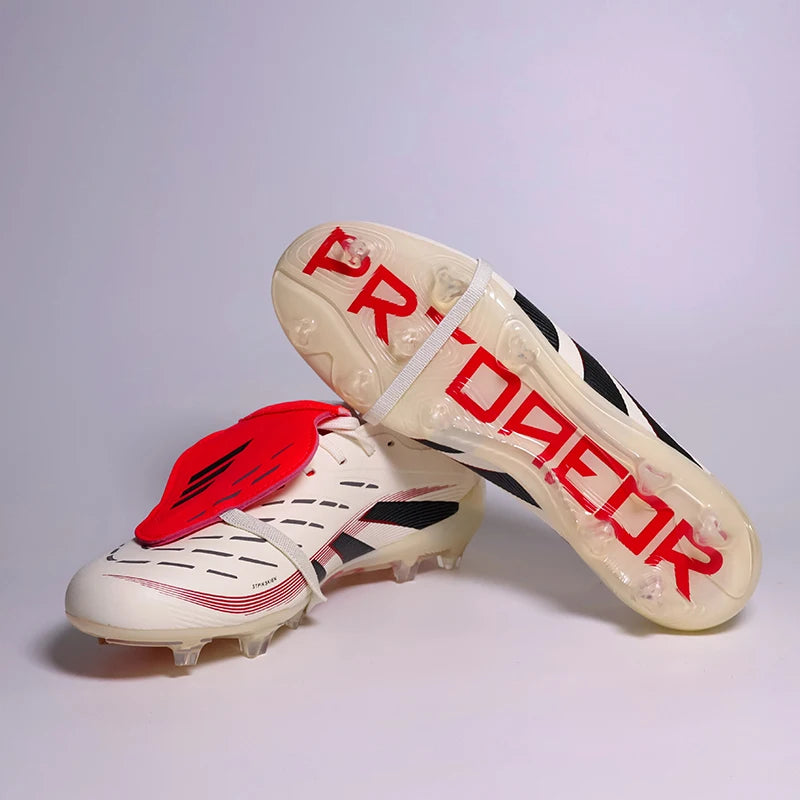 2502 Pro Mens Soccer Shoes Laceless TF/FG Training Football Sneakers Non-slip Youth Turf Soccer Cleats Chuteira Campo 35-45