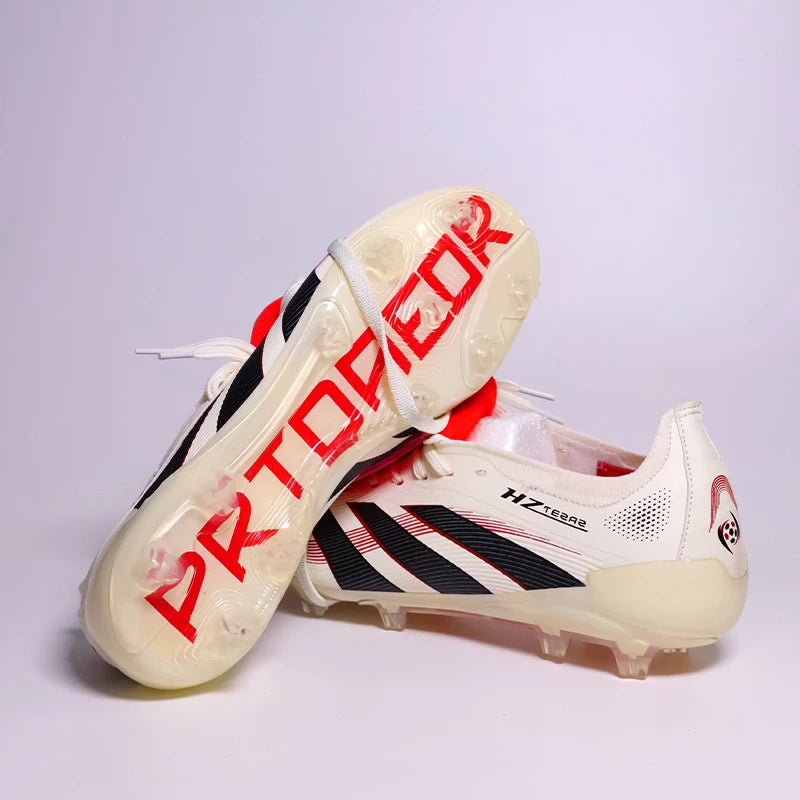 2502 Pro Mens Soccer Shoes Laceless TF/FG Training Football Sneakers Non-slip Youth Turf Soccer Cleats Chuteira Campo 35-45