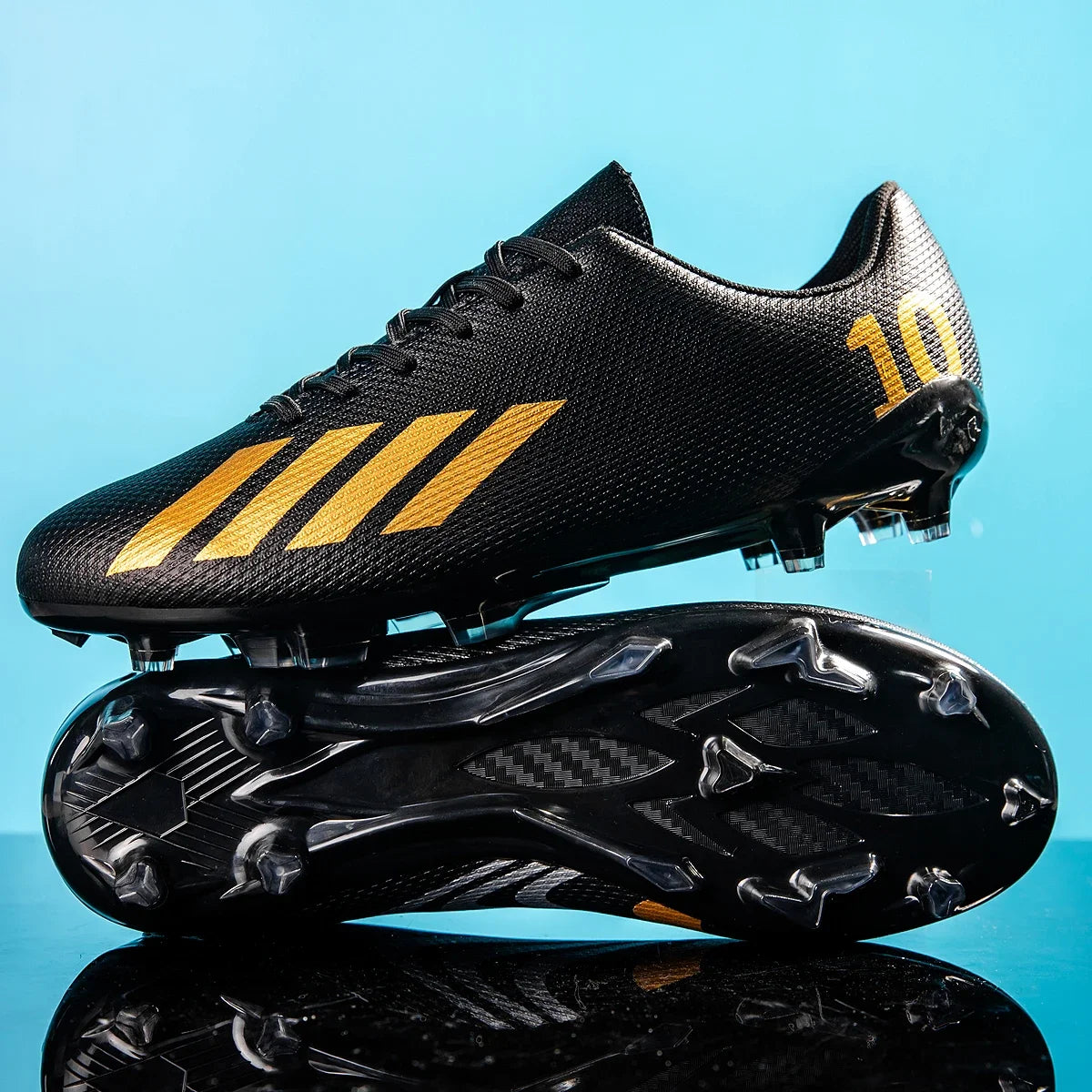 New Training Sport Soccer Shoes Ultralight Professional Grass Outdoor Football Boots Cleats High-quality Unisex TF/FG Sneakers