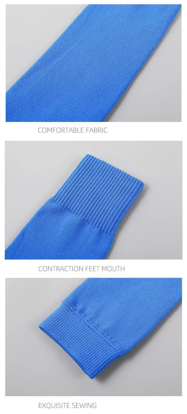 4PCS Set Non-Slip Viscose Football Socks with Drawstring Bag for Men & Women Outdoor Sports Running Basketball Leg Bandage