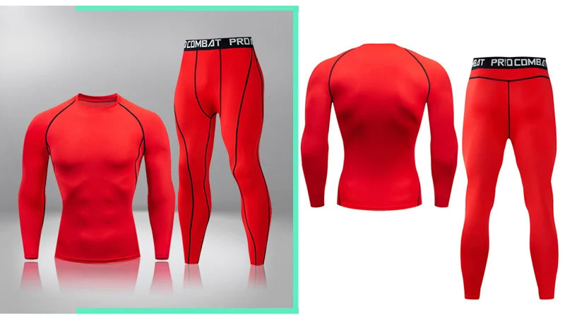Winter Thermal Underwear Men Warm First Layer Man Undrewear Set Compression Quick Drying Second Skin Long Johns Sport 2 Sets