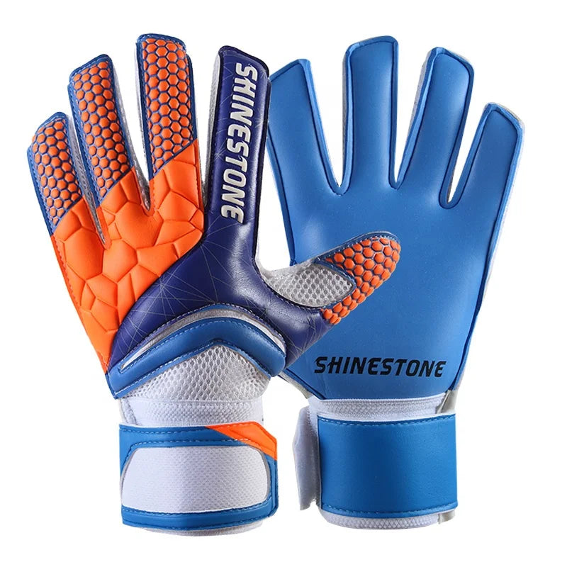 Shinestone Professional Customized Wholesale Thick Latex Soccer Professional Goalkeeper Gloves
