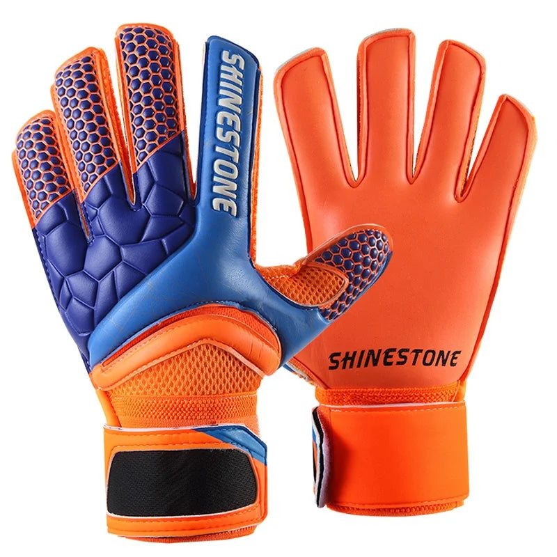 Shinestone Professional Customized Wholesale Thick Latex Soccer Professional Goalkeeper Gloves