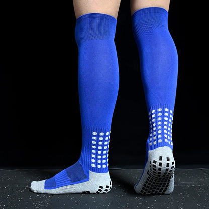 Breathable Women Knee New Men Socks Non-Slip and High Soccer Towel Bottom Cycling Hiking Sports Training Long Football Socks
