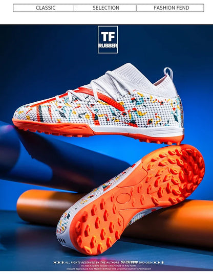Men Football Shoes Society Soccer Shoes Sneaker Non Slip Professional Training Women Indoor Cleats Sports Wear Football Boots