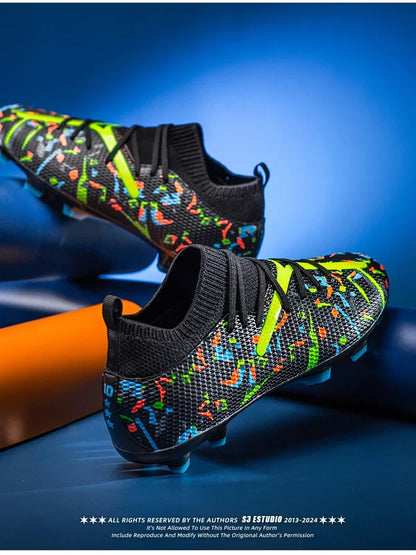 Men Football Shoes Society Soccer Shoes Sneaker Non Slip Professional Training Women Indoor Cleats Sports Wear Football Boots