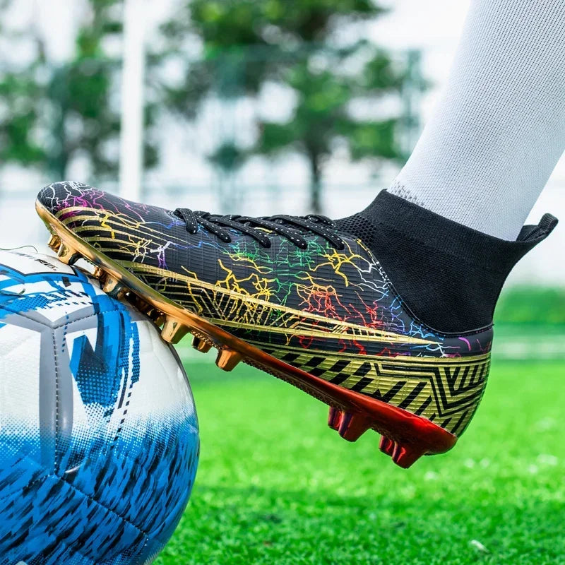 New Men Soccer Shoes Breathable Professional Unisex Non-slip Football Boots Sports New Cleats Drop Shipping Ultralight