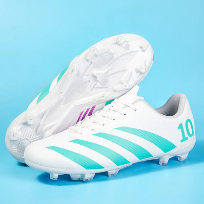 New Training Sport Soccer Shoes Ultralight Professional Grass Outdoor Football Boots Cleats High-quality Unisex TF/FG Sneakers