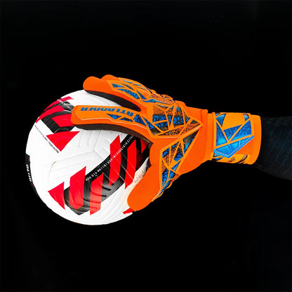 Goalkeeper Gloves Kids Adults Anti-Slip Latex Football High Quality Soccer Strong Grip Match Training Wrist Strap Goalie Glove
