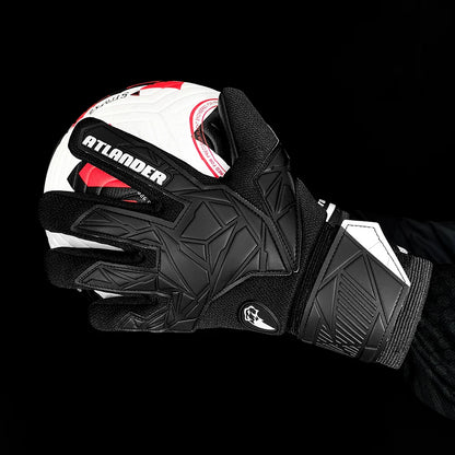 Goalkeeper Gloves Kids Adults Anti-Slip Latex Football High Quality Soccer Strong Grip Match Training Wrist Strap Goalie Glove
