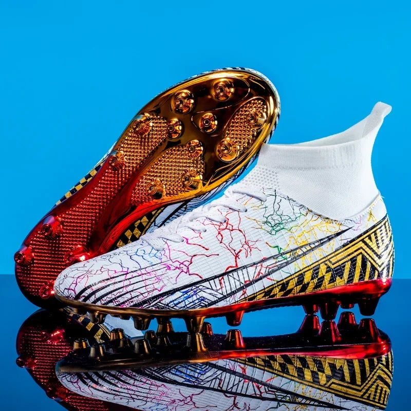 New Men Soccer Shoes Breathable Professional Unisex Non-slip Football Boots Sports New Cleats Drop Shipping Ultralight