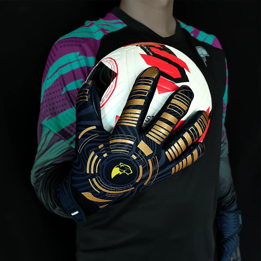 Professional Football Goalkeeper Gloves Kids Adults Latex Thickened Protection Child Goalkeeper Teenager Goalie Soccer Gloves