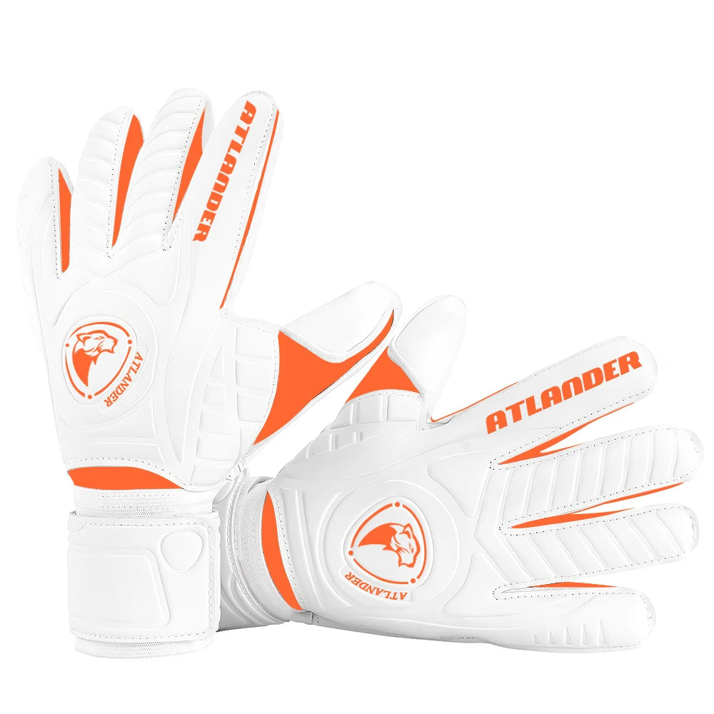 Fingersave Goalkeeper Gloves Football Wrist Strap Latex Finger Save Guard Protection Kids Adult Soccer Strong Grip Goalie Glove