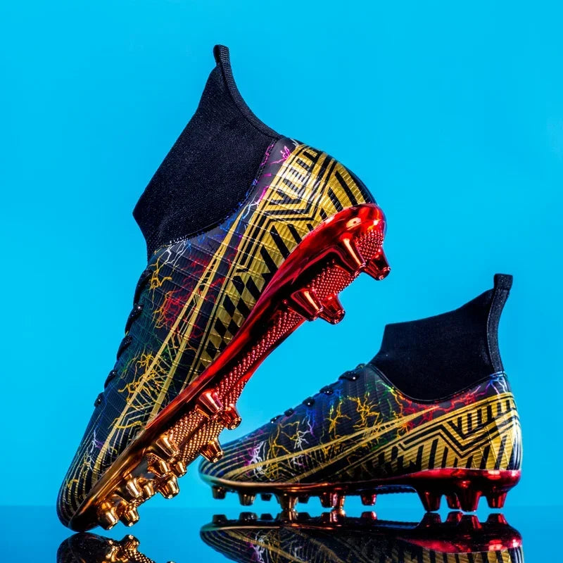 New Men Soccer Shoes Breathable Professional Unisex Non-slip Football Boots Sports New Cleats Drop Shipping Ultralight