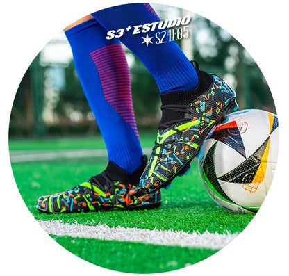 Men Football Shoes Society Soccer Shoes Sneaker Non Slip Professional Training Women Indoor Cleats Sports Wear Football Boots