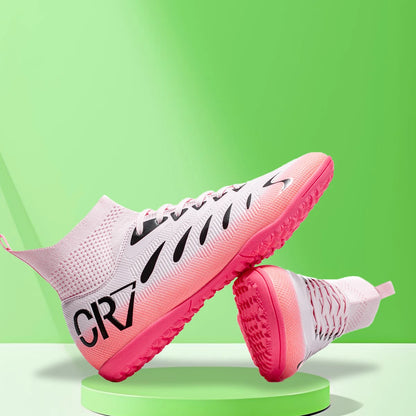 New Men Soccer Shoes Kids Cleats Grass Adult Professional Football Boots Ultralight Non-Slip Boys Training Shoes Drop Shipping