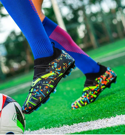 Men Football Shoes Society Soccer Shoes Sneaker Non Slip Professional Training Women Indoor Cleats Sports Wear Football Boots