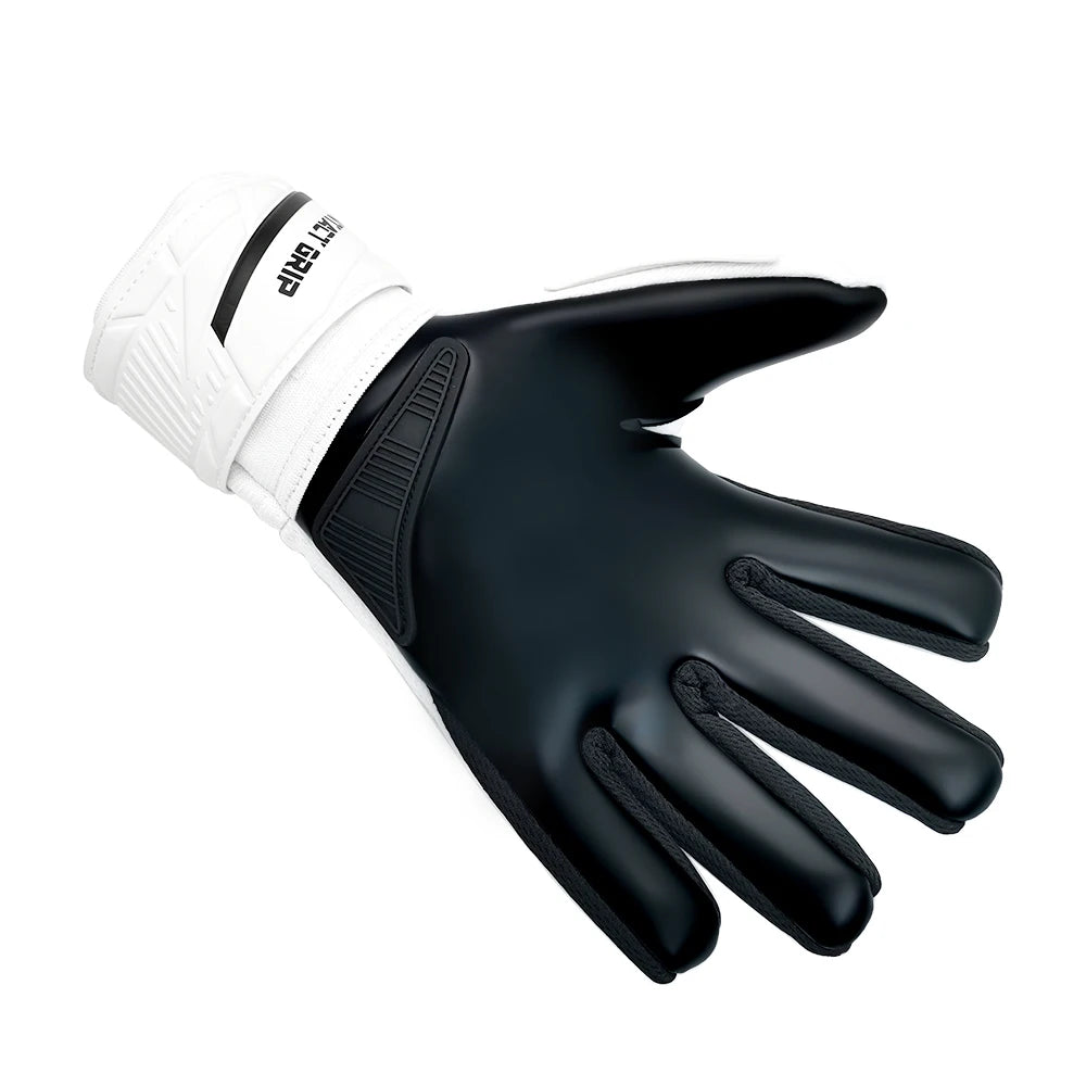 Goalkeeper Gloves Kids Adults Anti-Slip Latex Football High Quality Soccer Strong Grip Match Training Wrist Strap Goalie Glove