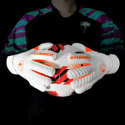 Fingersave Goalkeeper Gloves Football Wrist Strap Latex Finger Save Guard Protection Kids Adult Soccer Strong Grip Goalie Glove