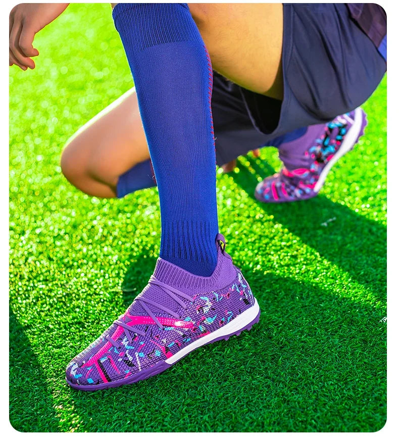 Men Football Shoes Society Soccer Shoes Sneaker Non Slip Professional Training Women Indoor Cleats Sports Wear Football Boots