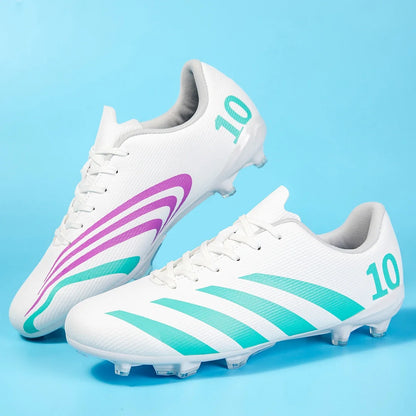 New Training Sport Soccer Shoes Ultralight Professional Grass Outdoor Football Boots Cleats High-quality Unisex TF/FG Sneakers