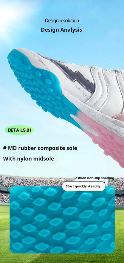 Breathable Professional Athletics Men's Football Shoes High Quality Futsal Football Selling New Breathable Association Indoor