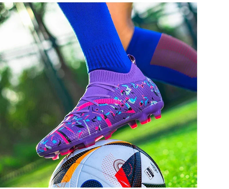Men Football Shoes Society Soccer Shoes Sneaker Non Slip Professional Training Women Indoor Cleats Sports Wear Football Boots