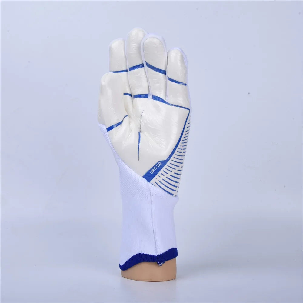 ROXXANA Kids Adults Goalkeeper Gloves Goalie Gloves Thicken Latex Football Soccer Anti-Slip Soccer Breathable Children Goalie