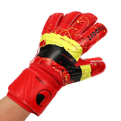 New Latex Football Goalkeeper Gloves Thickened Football Professional Protection Adults Teenager Goalkeeper Soccer Goalie Gloves