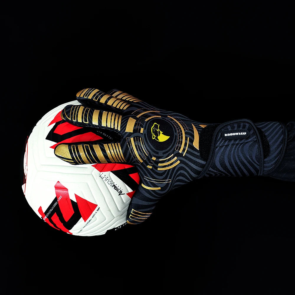 Professional Football Goalkeeper Gloves Kids Adults Latex Thickened Protection Child Goalkeeper Teenager Goalie Soccer Gloves