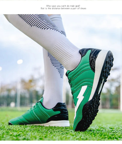 Breathable Professional Athletics Men's Football Shoes High Quality Futsal Football Selling New Breathable Association Indoor