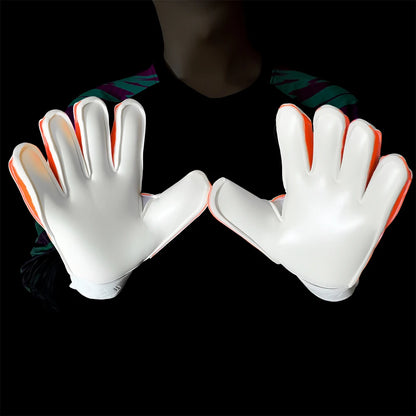Fingersave Goalkeeper Gloves Football Wrist Strap Latex Finger Save Guard Protection Kids Adult Soccer Strong Grip Goalie Glove