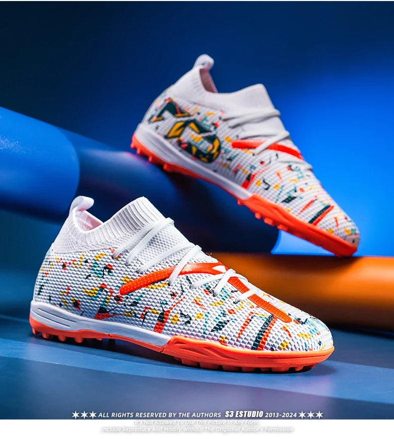 Men Football Shoes Society Soccer Shoes Sneaker Non Slip Professional Training Women Indoor Cleats Sports Wear Football Boots