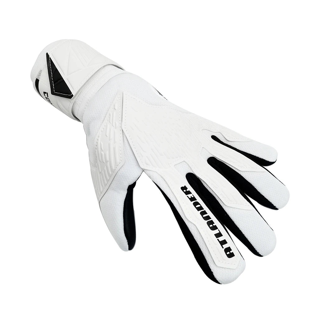 Goalkeeper Gloves Kids Adults Anti-Slip Latex Football High Quality Soccer Strong Grip Match Training Wrist Strap Goalie Glove