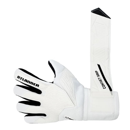 Goalkeeper Gloves Kids Adults Anti-Slip Latex Football High Quality Soccer Strong Grip Match Training Wrist Strap Goalie Glove