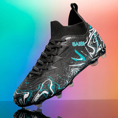 New Professional Unisex Soccer Shoes Non-slip Football Boots Outdoor Drop Shipping Futsal Match Training Sport Sport Sneakers