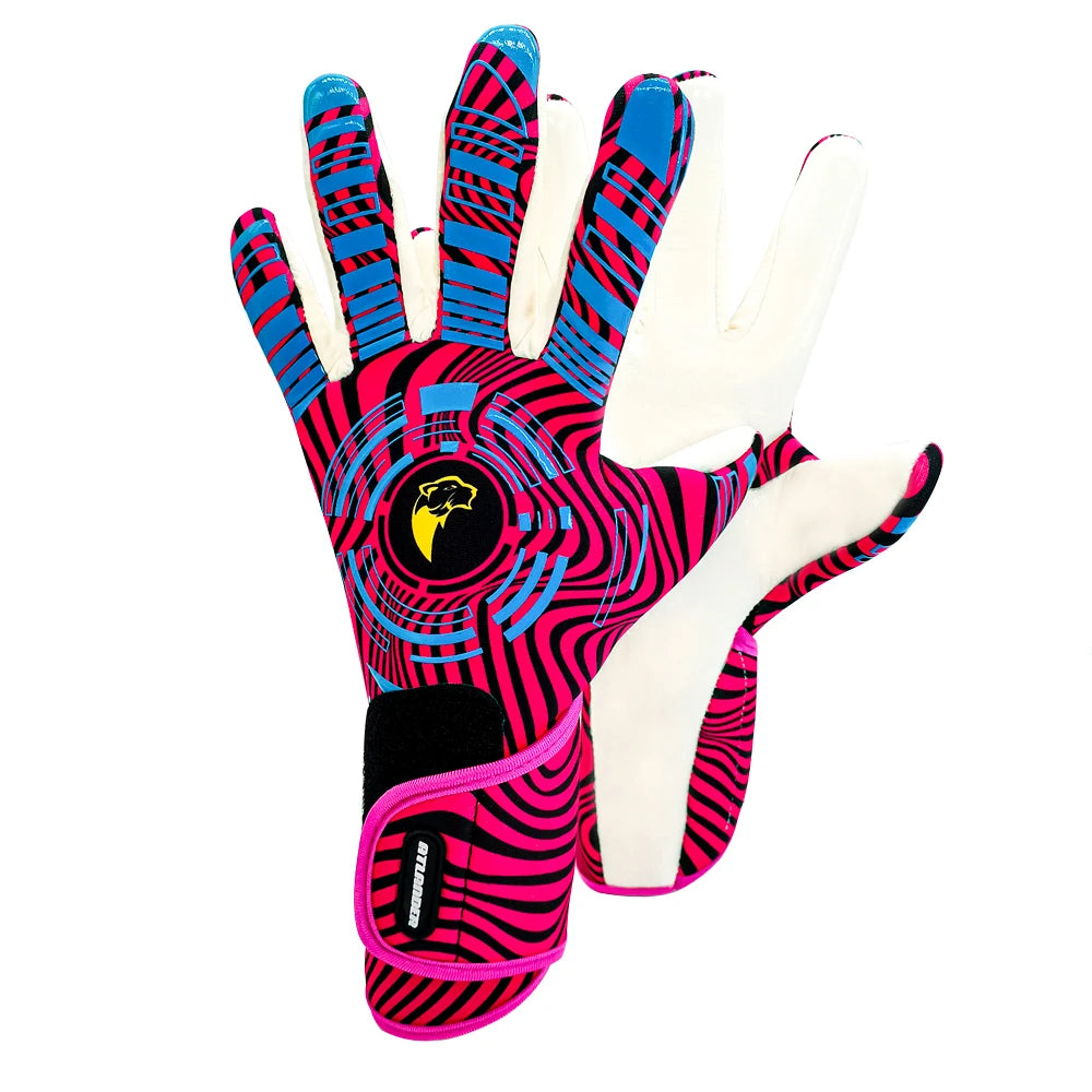 Professional Football Goalkeeper Gloves Kids Adults Latex Thickened Protection Child Goalkeeper Teenager Goalie Soccer Gloves