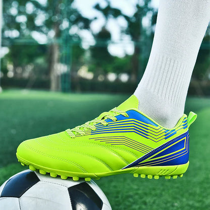 Men Soccer Shoes Professional Match Football Boots Futsal Wholesale Training Comfortable TF High-quality Non Slip Outdoor Shoes