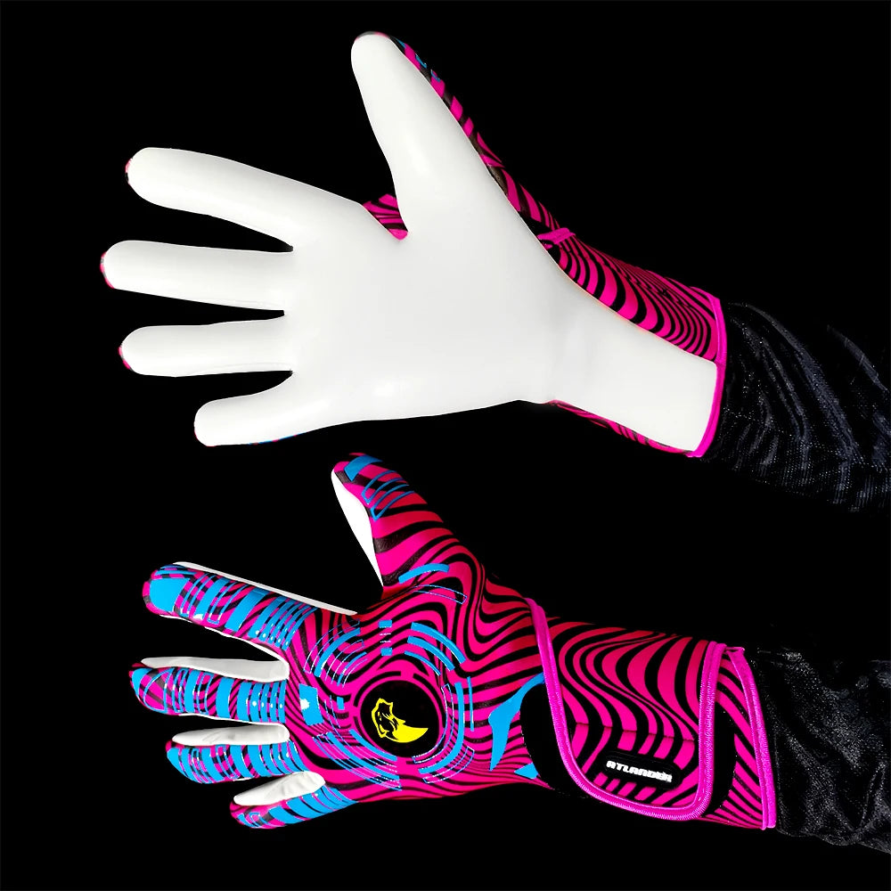Professional Football Goalkeeper Gloves Kids Adults Latex Thickened Protection Child Goalkeeper Teenager Goalie Soccer Gloves