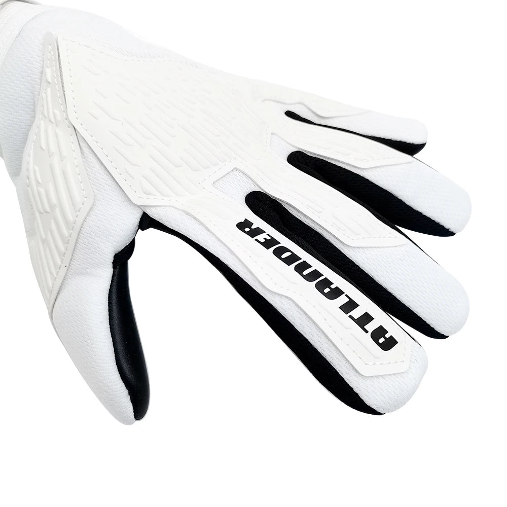 Goalkeeper Gloves Kids Adults Anti-Slip Latex Football High Quality Soccer Strong Grip Match Training Wrist Strap Goalie Glove