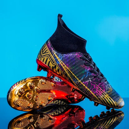 New Men Soccer Shoes Breathable Professional Unisex Non-slip Football Boots Sports New Cleats Drop Shipping Ultralight